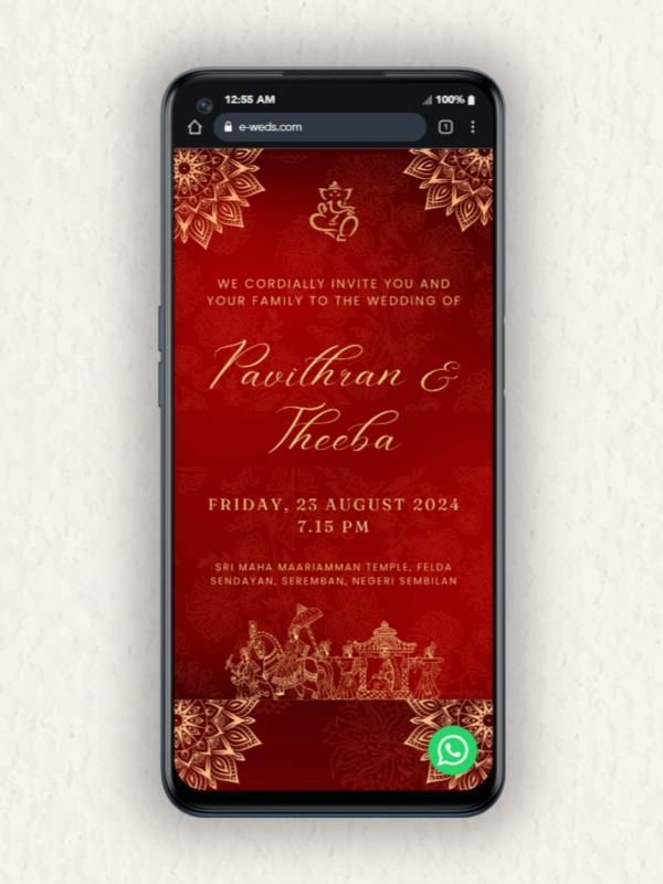 Online Invitation #030